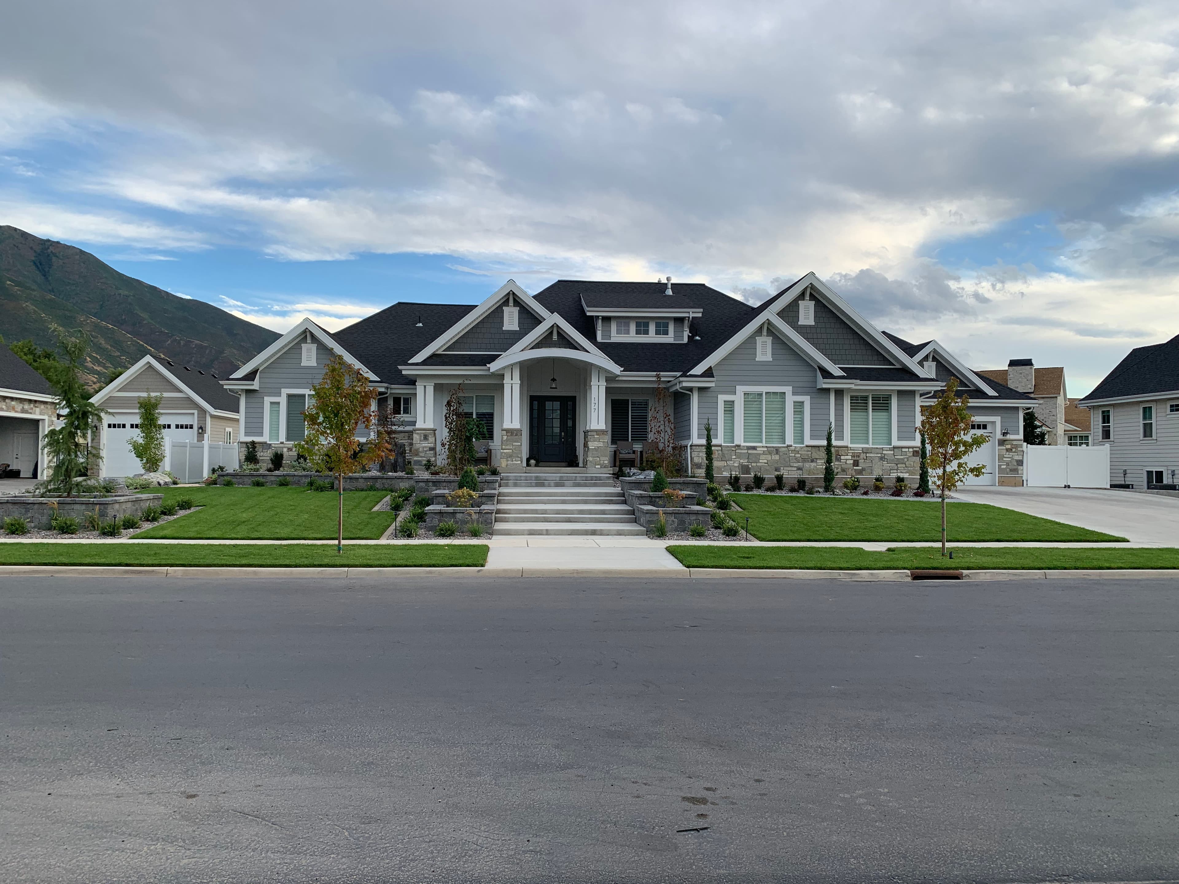 Project Custom Landscape Design with Rock Water Features in Mapleton image